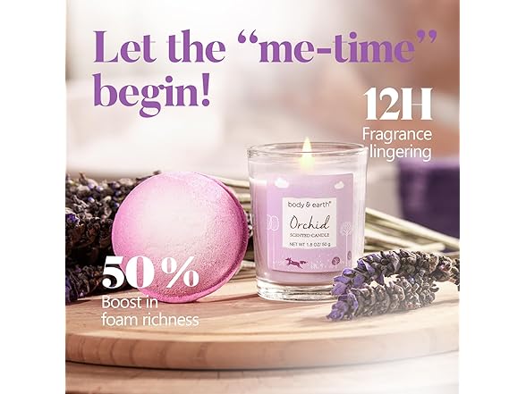 Body & Earth Orchid Spa Gifts for Women