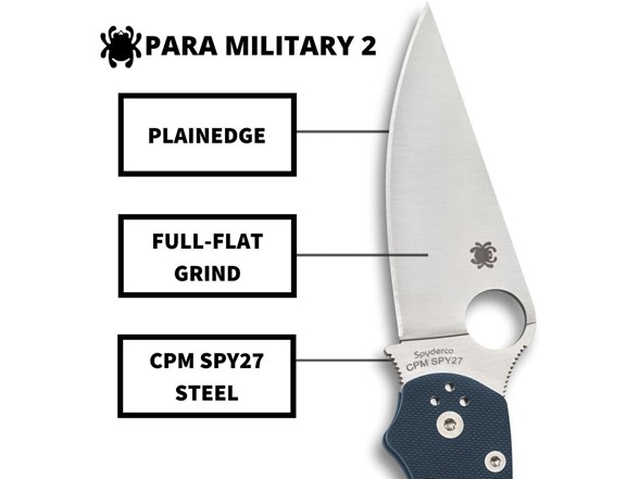 Spyderco Para Military 2 Knife