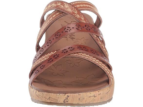 Skechers Women's Beverlee-Tiger Posse Wedge Sandal