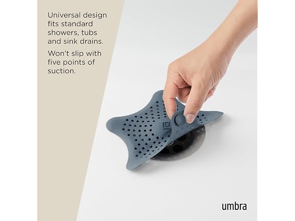 Umbra Starfish Hair Catcher, Fun Drain Cover