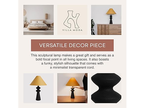 Villa Moda Henrik-Hxy 1660 Table Lamp