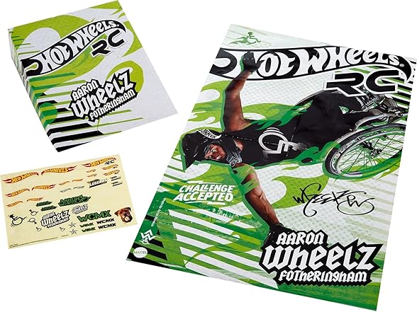 Hot Wheels RC Aaron Wheelz Wheelie Chair
