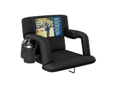 $39.99, Was $89.95, 55% Off! Alpcour Reclining Stadium Seat w/ Armrests dealfomo