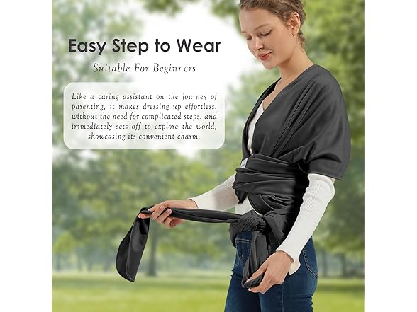 MISSWISDOM Baby Wrap Carrier Newborn Sling