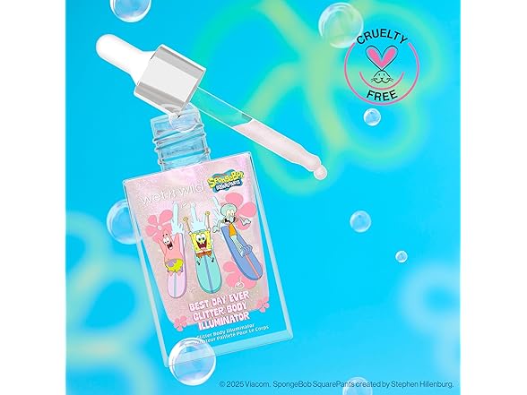 wet n wild Spongebob Best Day Ever Glitter Body Illuminator