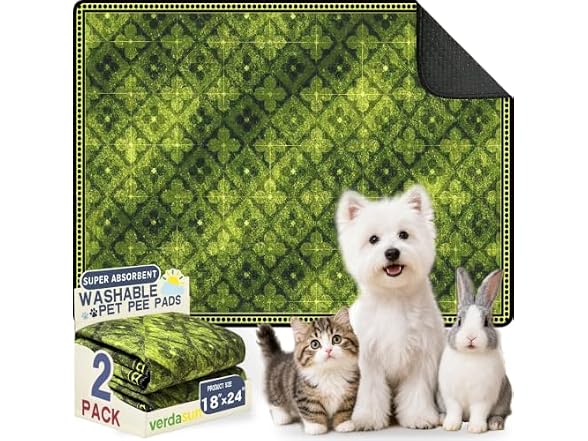 Verdasun Washable Pee Pads for Dogs