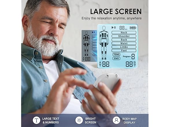 Symass Unit Muscle Stimulator for Pain