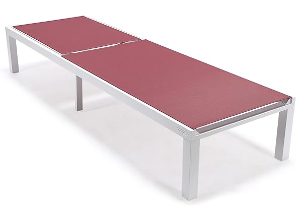 LeisureMod MLW-77 Marlin Chaise Lounge -Choose Color