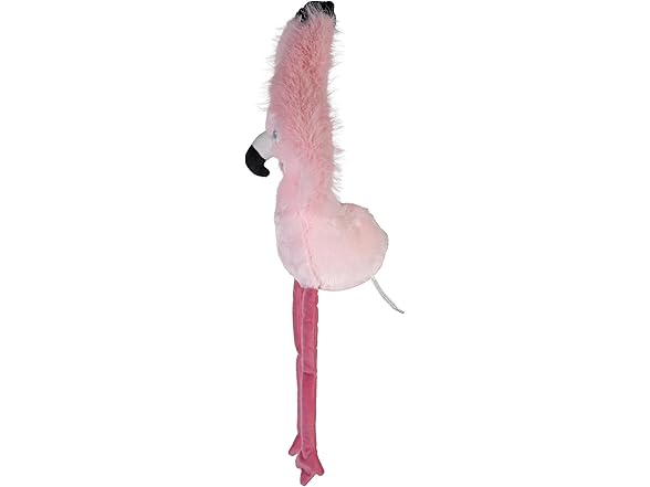 Wild Republic Hanging Eco Flamingo, Stuffed Animal, 21 Inches