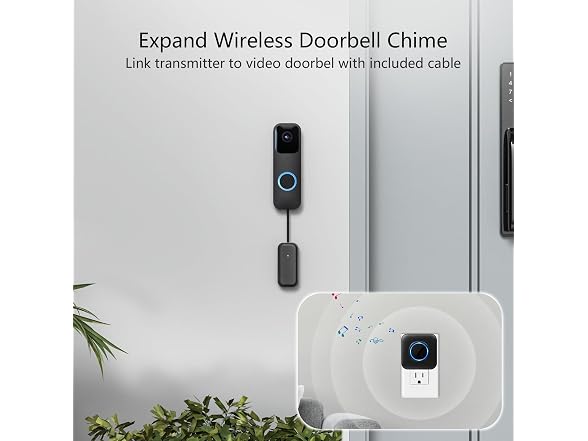 Bistee Wireless Doorbell Chime for Blink