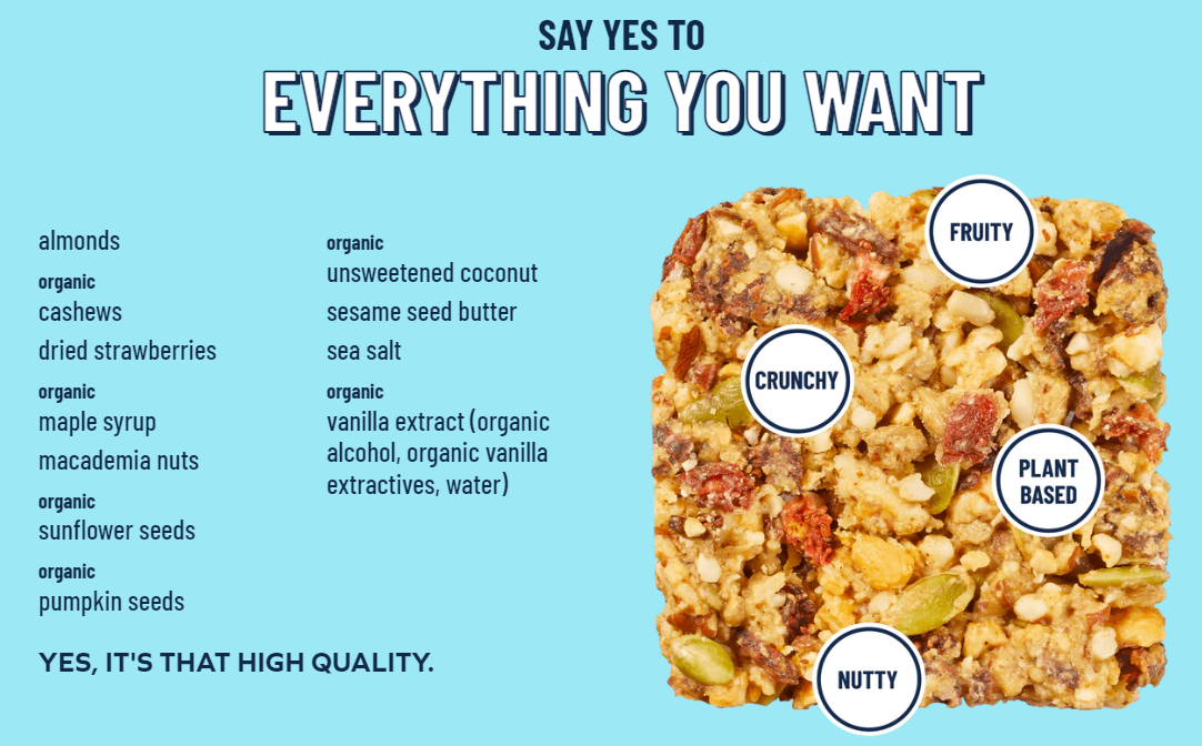 (18ct) YES BAR Gluten-free Snack Bars - Salty Sweet - Gallery 18