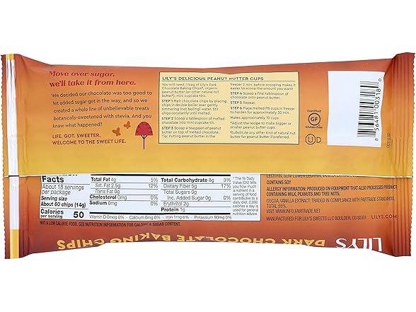 Lily's Sweets, Dark Chocolate Baking Chi