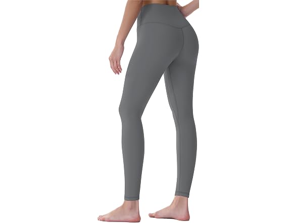 Sunzel Womens Leggings 28in M Dark Grey
