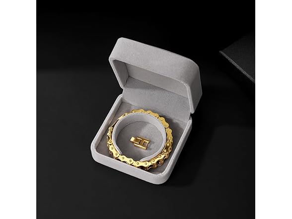 XINXUSP Motorcycle Bracelet Gold