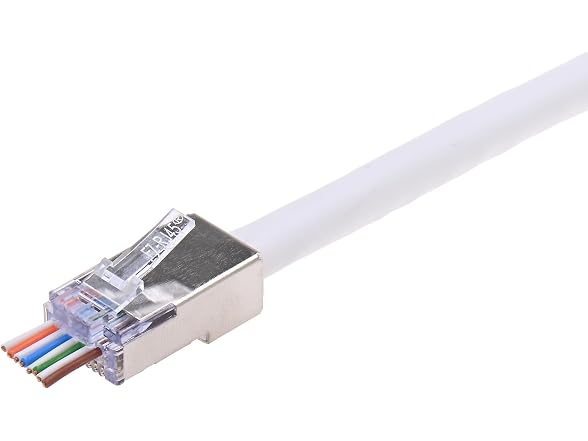 Platinum 202020J EZ-RJ45 Shielded Int. Ground 50pk