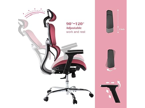 Yangming Ergonomic Chair, High Back Executive Style