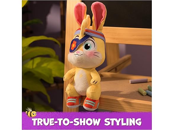 Vida the Vet, Zig Zag Plush Toy, 9"
