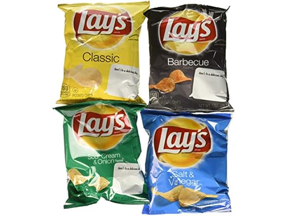 Lay's Regular, 1 Ounce Bags (Pack of 48)