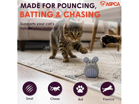 ASPCA Chirping Bird Cat Toy – Catnip-Infused