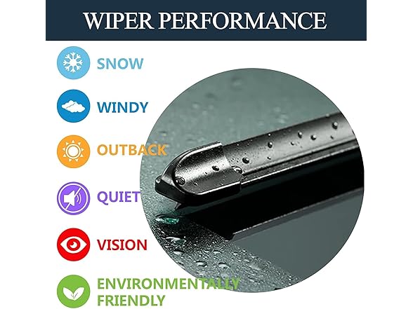 AUTOBOO Windshield Wipers for VW, 3-Pack