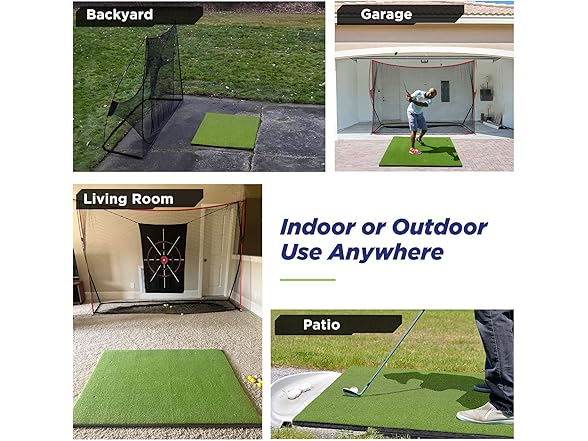 Golfguru Golf Mat 5x4ft