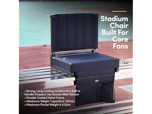 Sweet Home Collection Folding Stadium Seats