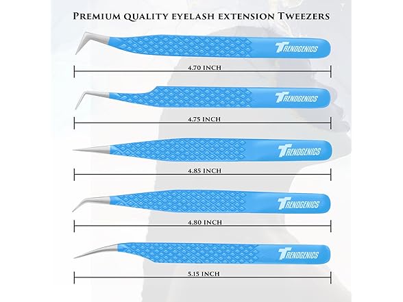 TrendGenics Eyelash Extensions Tweezers