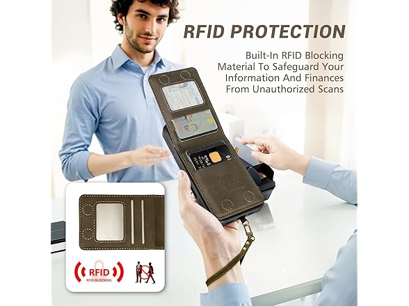 Vitomas 2-in-1 Detachable Card Wallet