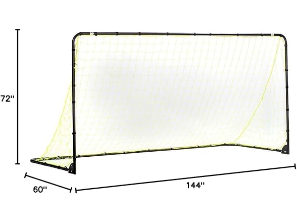 Franklin Sports Black Folding Soccer Goal - 6' x 12'