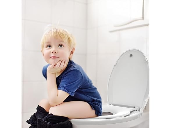 GarveeLife Toilet Seat, Built-in Toddler Potty Training
