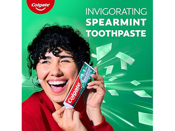 (8-Pack) Colgate MaxFresh Toothpaste Pack, 6.3 oz