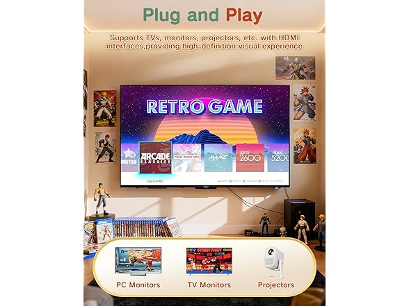 FCHOZY Retro Game Console