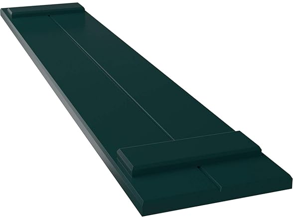 Ekena 10.75"x28" PVC Shutters, Green