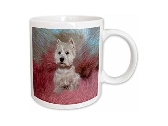 3dRose Westie 11oz Mug