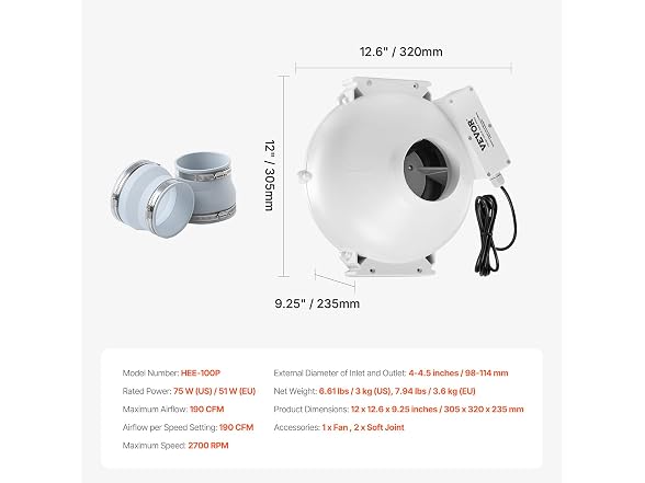 Radon Attenuation Ventilation System