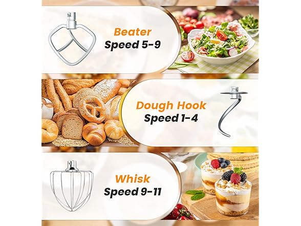 6QT Kitchen Mixer with LED Touchscreen