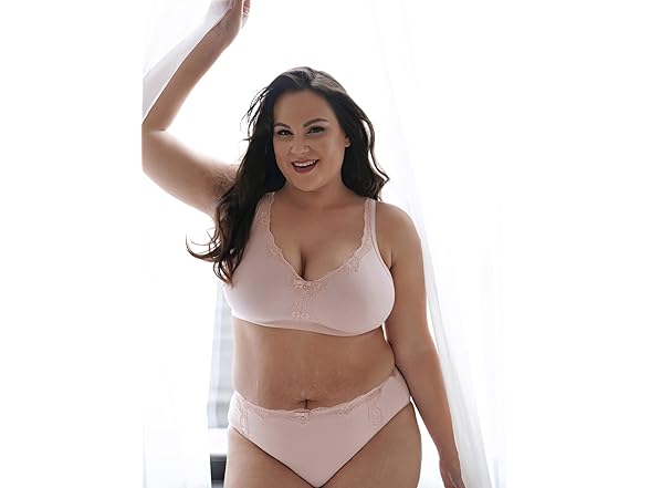 Curvy Couture Bra Rose (36C)