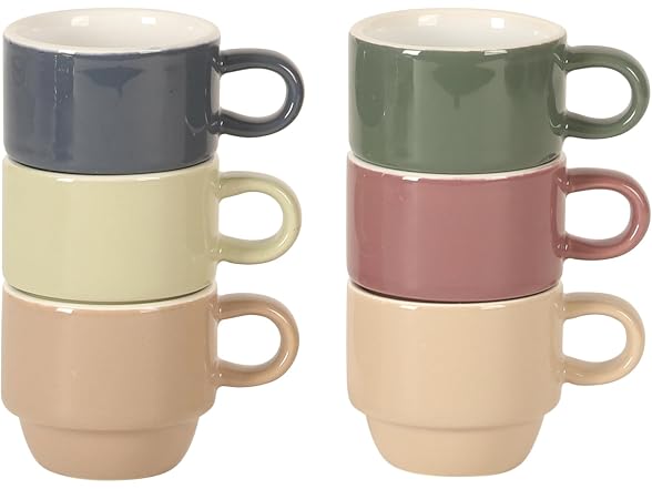 Gibson Home Brew Harmony 13 Piece Espresso Cup Set