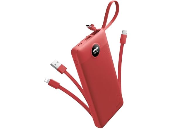 Coowisty 10000mAh Slim Power Bank USB-C