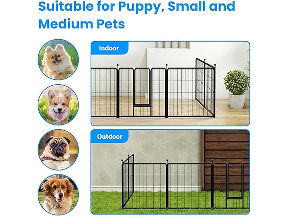 Simple Deluxe Dog Playpen, Your Choice