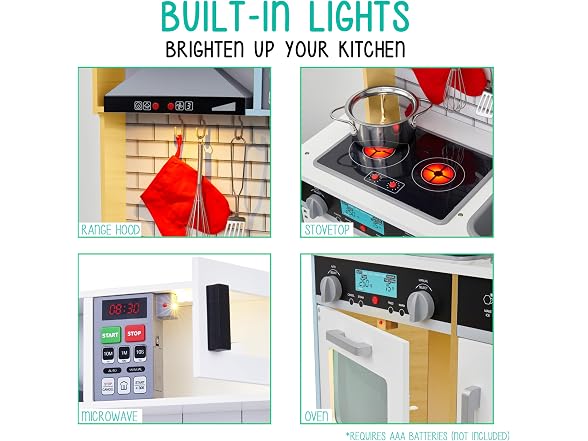 Small Kitchen Set Natural
