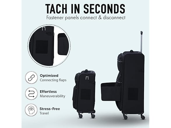 TACH LITE Samba Soft Connectable 2 Piece Luggage Sets