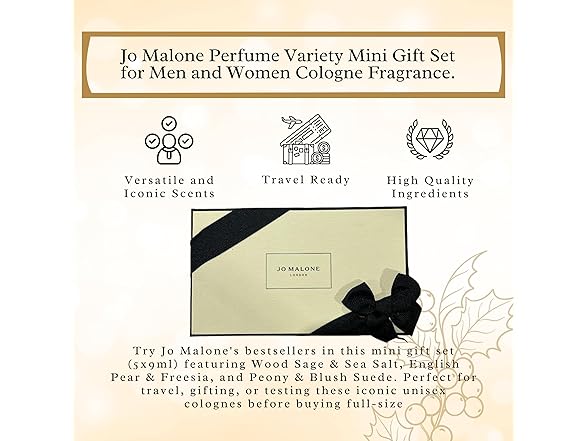 Jo Malone Perfume Variety Mini Gift Set