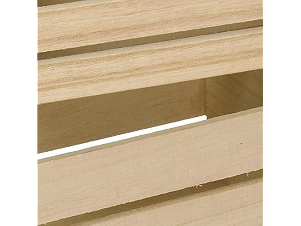 Multicraft Imports Mini Wood Crate Caddy