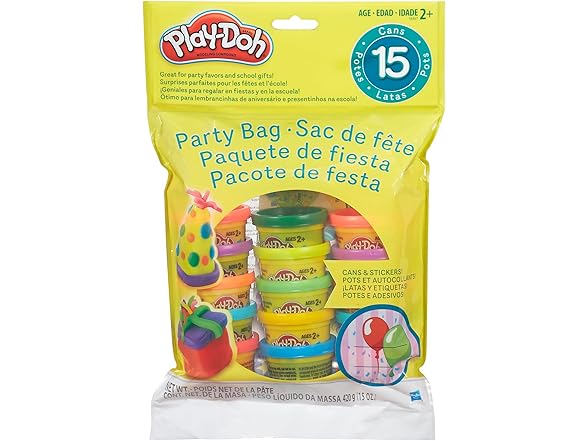 Play-Doh Handout 15 1 oz cans