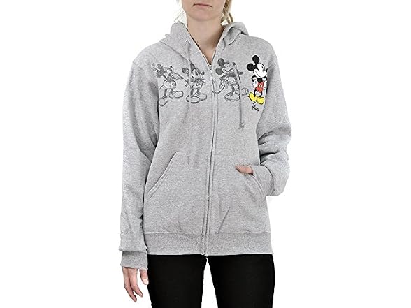 Disney Women (S) Mickey Mouse Classic Zip Hoodie