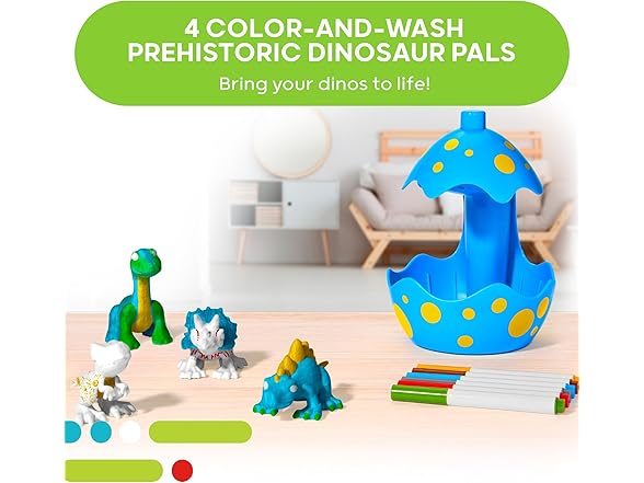 Discovery Dinosaur Crafts Painting Kit, 11-Piece