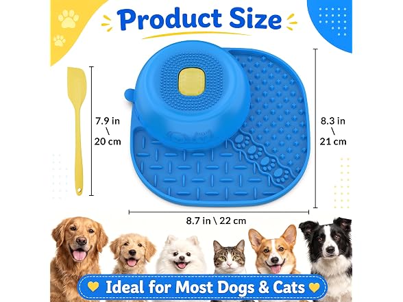 CEBOWA Slow Feeder Dog Bowl