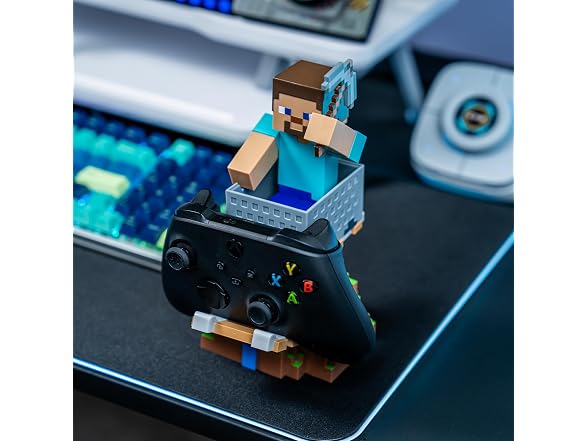 Cable Guys Minecraft Steve Gaming Accessories Holder