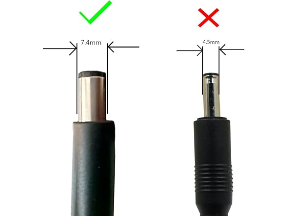 Dell 7.4 mm Barrel 65 W AC Adapter